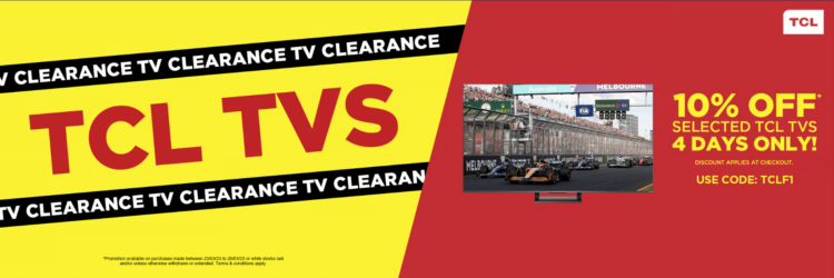 10% Off - TCL TVS