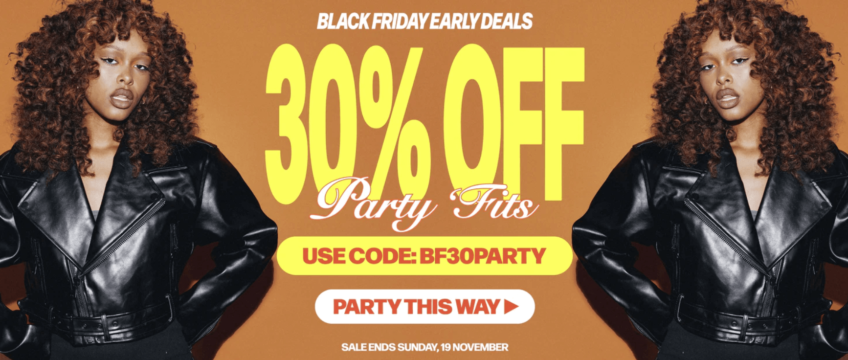 Black Friday Deals - 30% Off