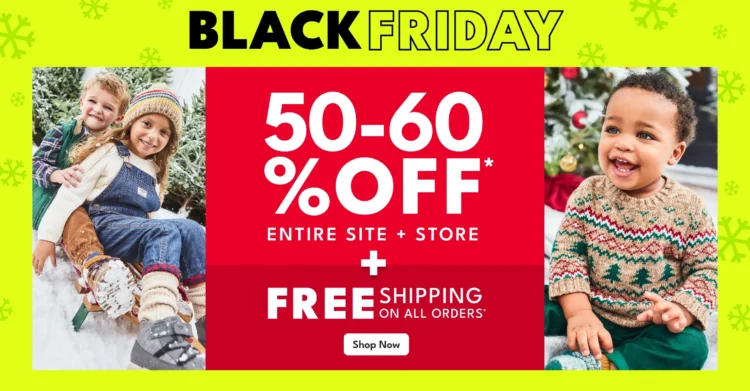 Carter's: Black Friday! Up To 60% Off