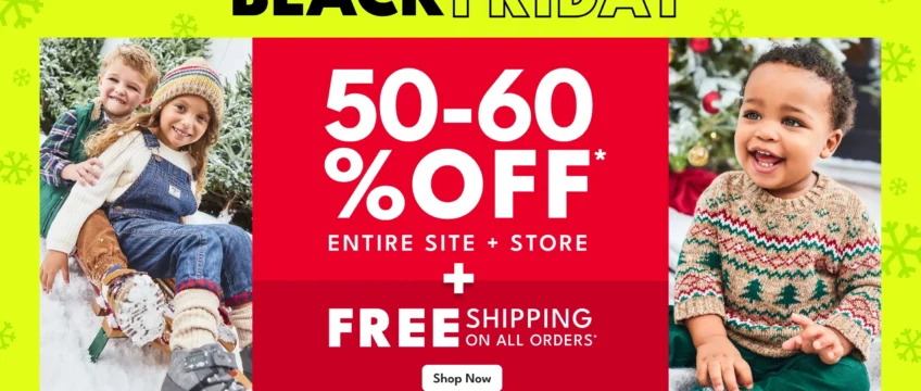 Carter's: Black Friday! Up To 60% Off